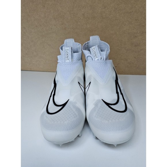 Size 10 Men\'s Nike Alpha Menace Elite 3 Football Cleats Pure Platinum CT6648-109 main image 7